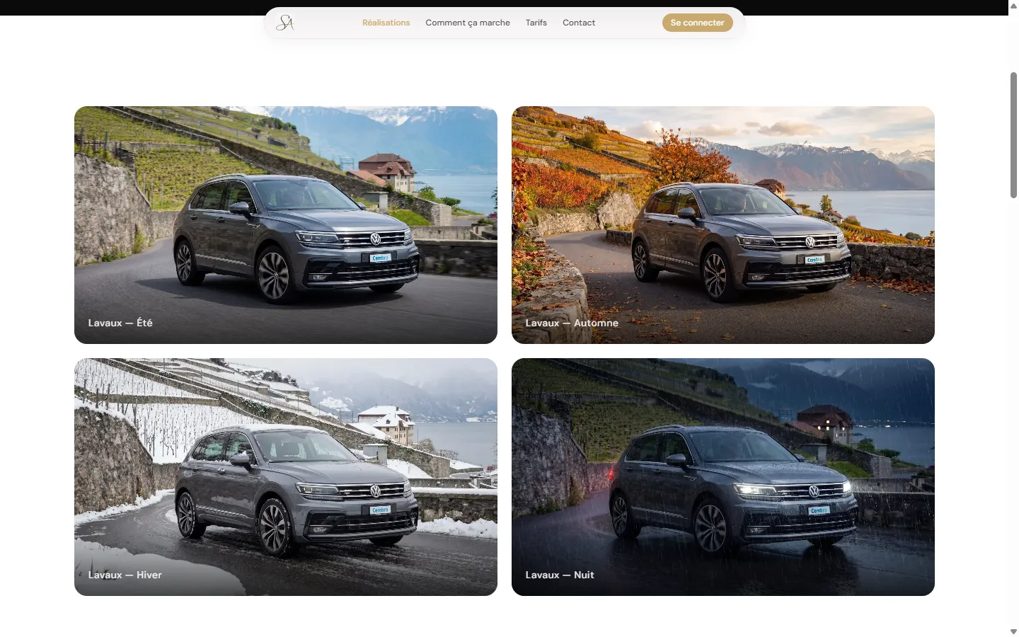Interface de Studio Asphalte